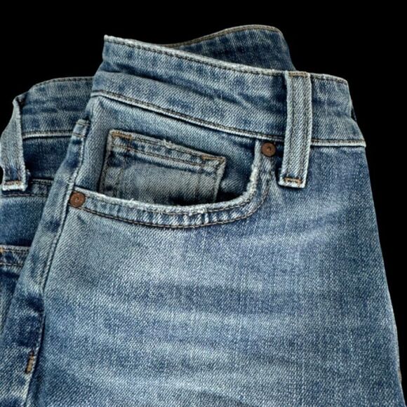 Joe's Jeans High Rise Skinny Ankle Jean Siyeh Blue Wash Sz 25 - Picture 6 of 9